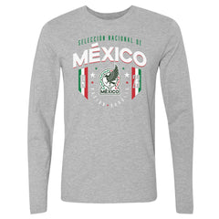 Mexico National Team 500 Level 1923 Long Sleeve T-Shirt - Heather Gray