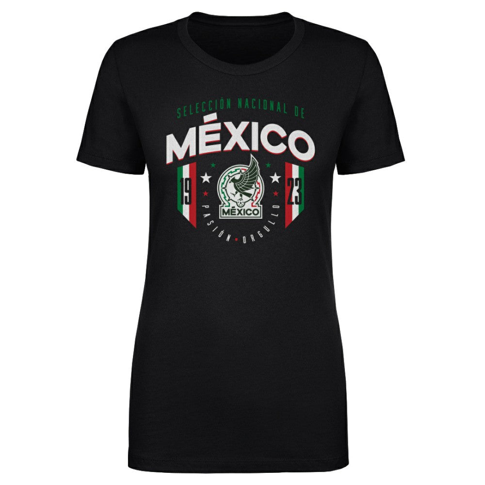 Mexico National Team 500 Level Women's 1923 T-Shirt - Black
