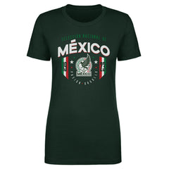 Mexico National Team 500 Level Women's 1923 T-Shirt - Forest Green