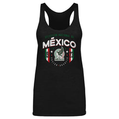 Mexico National Team 500 Level Women's Tri-Blend Tank Top - Black