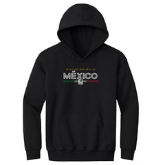 Mexico National Team 500 Level Youth Inline Pullover Hoodie - Black