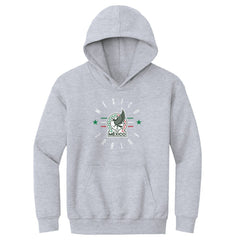 Mexico National Team 500 Level Youth Futbol Pullover Hoodie - Gray