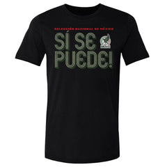 Mexico National Team 500 Level Si Se Puede Inline Bold T-Shirt - Black