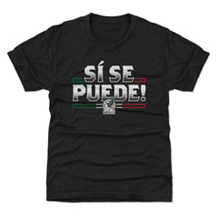 Mexico National Team 500 Level Youth Si Se Puede T-Shirt - Black