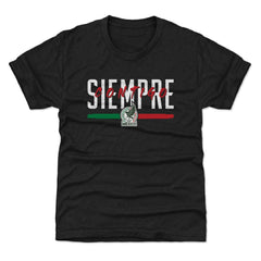 Mexico National Team 500 Level Youth Siempre Contigo T-Shirt - Black