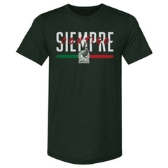 Mexico National Team 500 Level Siempre Contigo Premium Tri-Blend T-Shirt - Dark Green