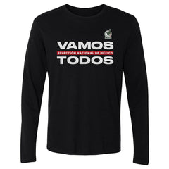 Mexico National Team 500 Level Vamos Todos Long Sleeve T-Shirt - Black