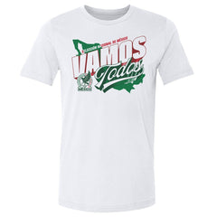 Mexico National Team 500 Level Vamos Todos Country Cotton T-Shirt - White