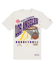 NBA Los Angeles Lakers Oversized City Edition Remix Vintage T-Shirt