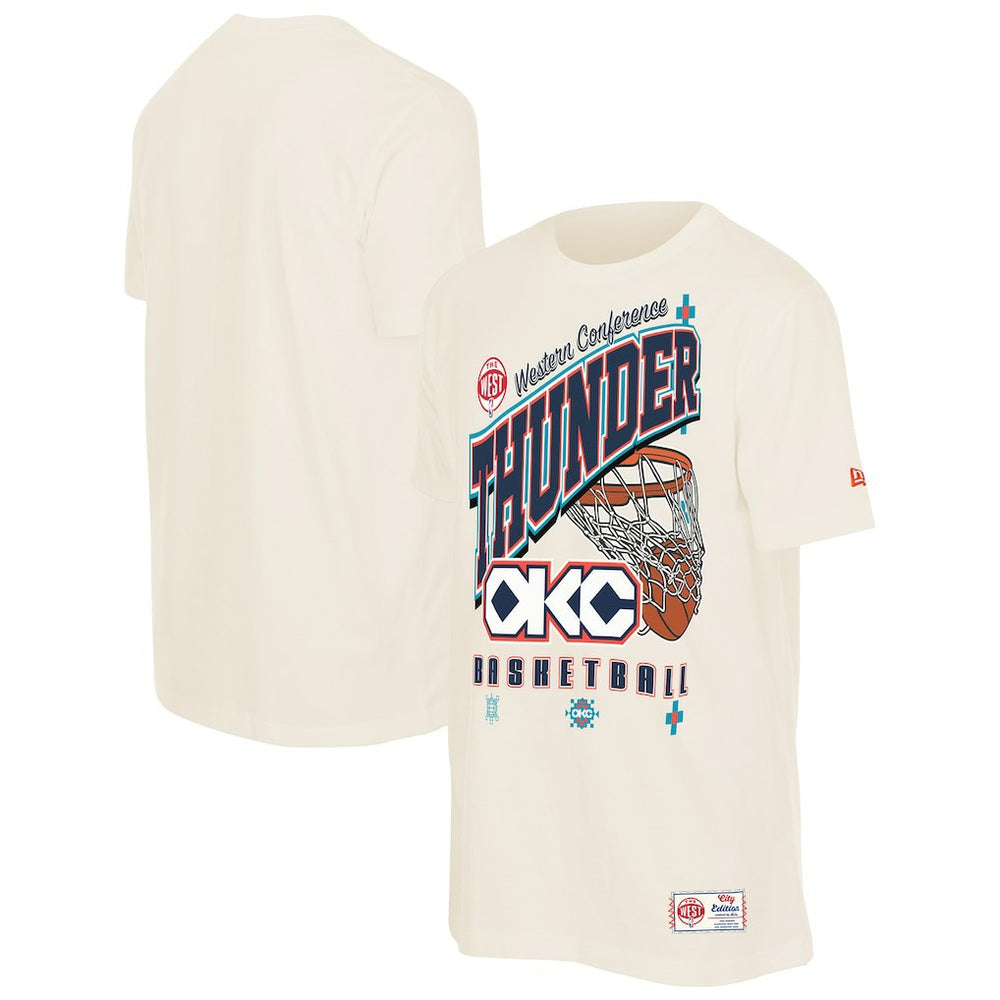 NBA Oklahoma City Thunder Oversized City Edition Remix Vintage T-Shirt
