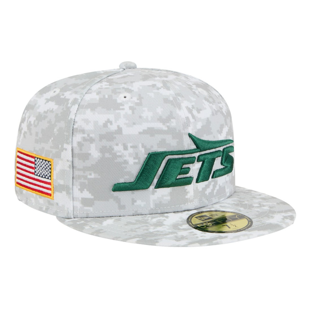 2025 Salute to Service Fan Pack 59FIFTY Fitted Hat - New York Jets