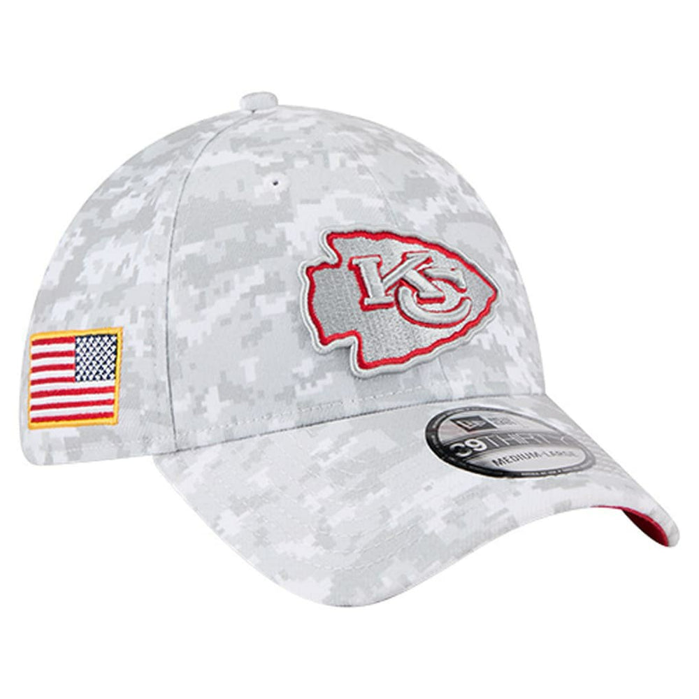 2025 Salute to Service Digital Camo Fan Pack 39THIRTY Flex Hat - Kansas City Chiefs