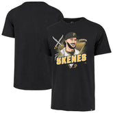 MLB Paul Skenes Pittsburgh Pirates '47 Player Caricature Franklin T-Shirt