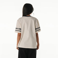 The Wild Collective Women's Vintage Drop Shoulder Oversized Boyfriend T-Shirt - Seattle Seahawks
