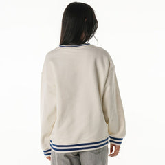 The Wild Collective Women's Oversized Vintage French Terry Sweatshirt - Buffalo Bills