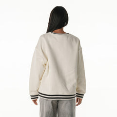 The Wild Collective Women's Oversized Vintage French Terry Sweatshirt - Cleveland Browns