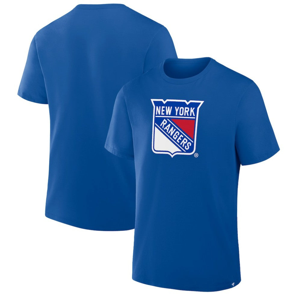 NHL Blue New York Rangers Fanatics Essential Legacy T-Shirt