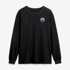 NHL Black Edmonton Oilers Fanatics Game Long Sleeve T-Shirt