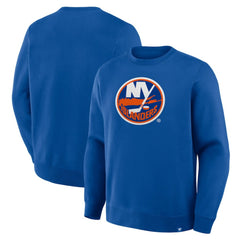 NHL Royal New York Islanders Fanatics Essential Legacy Sweatshirt