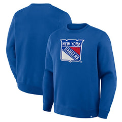 NHL Blue New York Rangers Fanatics Essential Legacy Sweatshirt