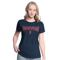 MLB Boston Red Sox G-III 4Her by Carl Banks Women's T-Shirt and Hoodie Combo Pack
