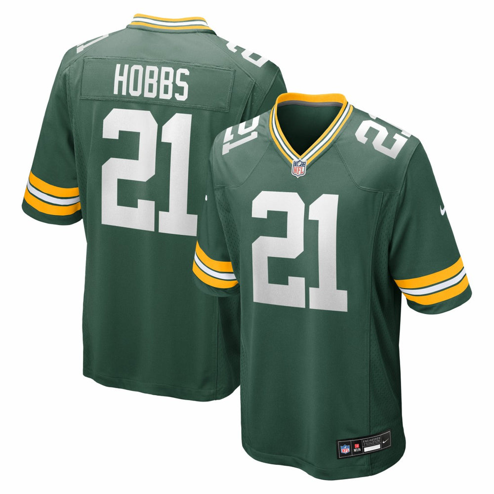 Nate Hobbs Team Game Jersey - Green Bay Packers