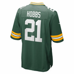 Nate Hobbs Team Game Jersey - Green Bay Packers