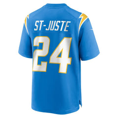 Benjamin St-Juste Team Game Jersey - Los Angeles Chargers