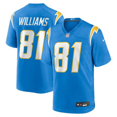 Mike Williams Team Game Jersey - Los Angeles Chargers