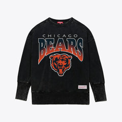 Women's Delineate Mineral Wash Crewneck Sweatshirt - Chicago Bears