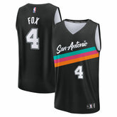 NBA De'Aaron Fox San Antonio Spurs 2025/26 City Edition Fast Break Jersey