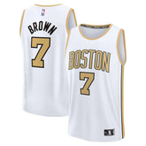 NBA Jaylen Brown Boston Celtics 2025/26 City Edition Fast Break Jersey