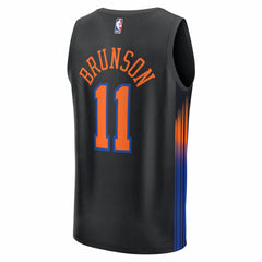 NBA Jalen Brunson New York Knicks Youth Fast Break Jersey
