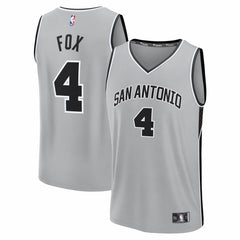 NBA De'Aaron Fox San Antonio Spurs Youth Fast Break Jersey