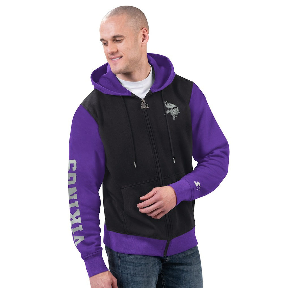 Starter Thursday Night Gridiron Full-Zip Hoodie - Minnesota Vikings