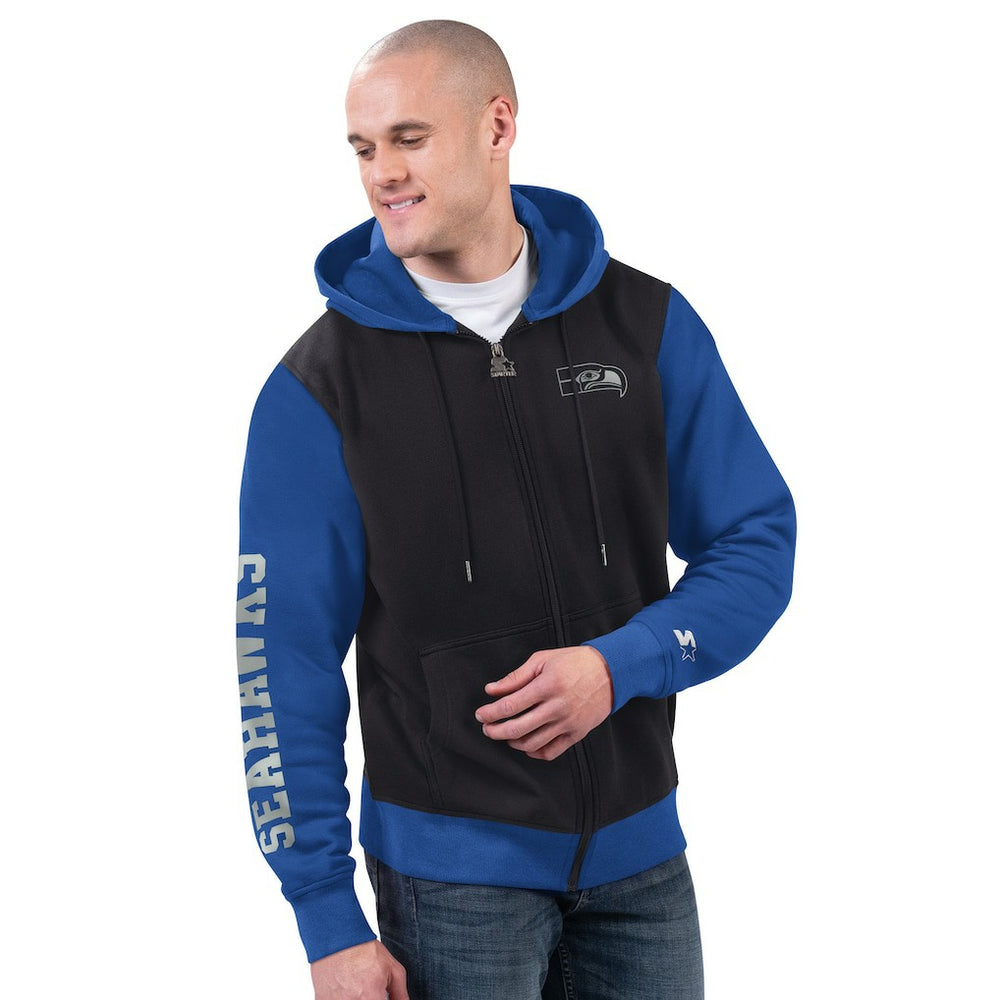 Starter Thursday Night Gridiron Full-Zip Hoodie - Seattle Seahawks