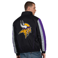 Starter Thursday Night Gridiron Half-Zip Jacket - Minnesota Vikings