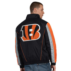 Starter Thursday Night Gridiron Half-Zip Jacket - Cincinnati Bengals