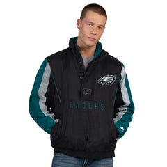 Starter Thursday Night Gridiron Half-Zip Jacket - Philadelphia Eagles