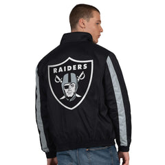 Starter Thursday Night Gridiron Half-Zip Jacket - Las Vegas Raiders