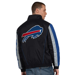 Starter Thursday Night Gridiron Half-Zip Jacket - Buffalo Bills