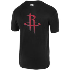 NBA Houston Rockets FISLL Unisex Oversize Logo T-Shirt