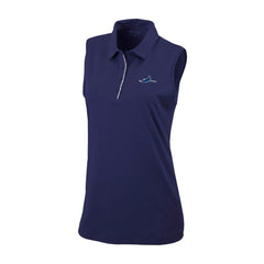 MLB Tampa Bay Rays Columbia Women's Tend The Ball Sleeveless Polo