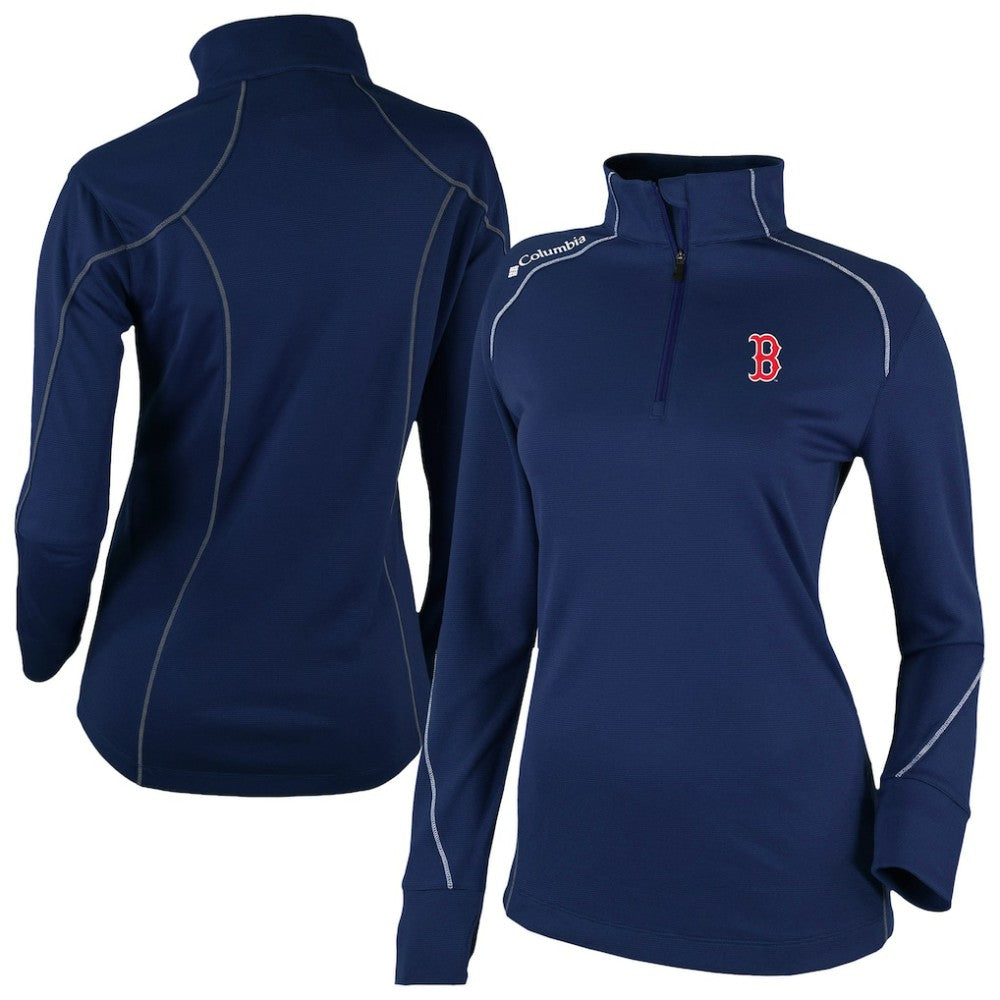 MLB Boston Red Sox Columbia Women's Shotgun 2.0 Quarter-Zip Pullover