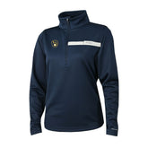 MLB Milwaukee Brewers Columbia Women's Skiff Guide Fleece Half-Zip Pullover Jacket