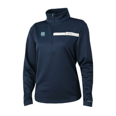 MLB Seattle Mariners Columbia Women's Skiff Guide Fleece Half-Zip Pullover Jacket