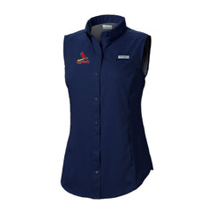 MLB St. Louis Cardinals Columbia Women's Tamiami Sleeveless Shirt