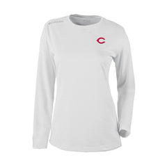 MLB Cincinnati Reds Columbia Shotgun Long Sleeve T-Shirt
