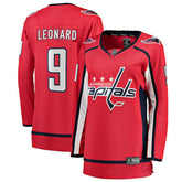 NHL Red Ryan Leonard Washington Capitals Fanatics Women's Home Breakaway Player Jersey