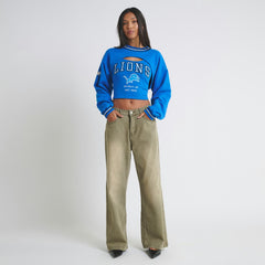 Off Season Women's Fleece Shrug Cami - Detroit Lions